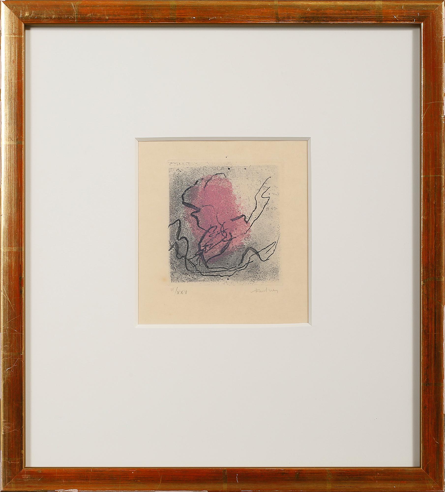 JEAN FAUTRIER, etsning, signerad och numrerad II/XXV.