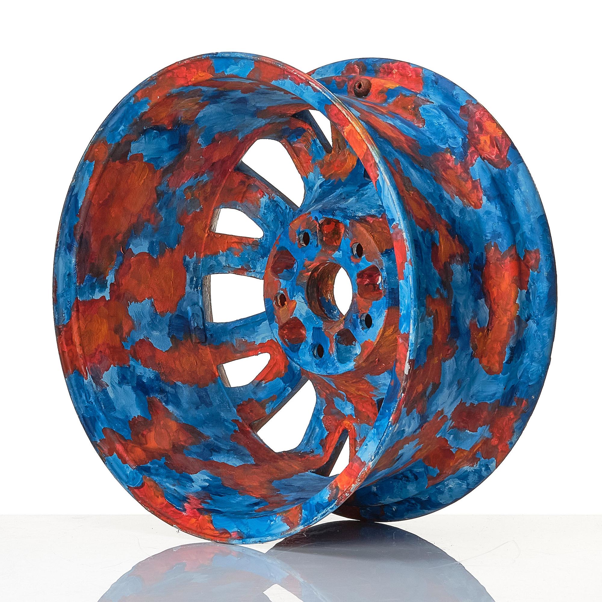 Thomas Sauter, painted felly. Executed in 2011.