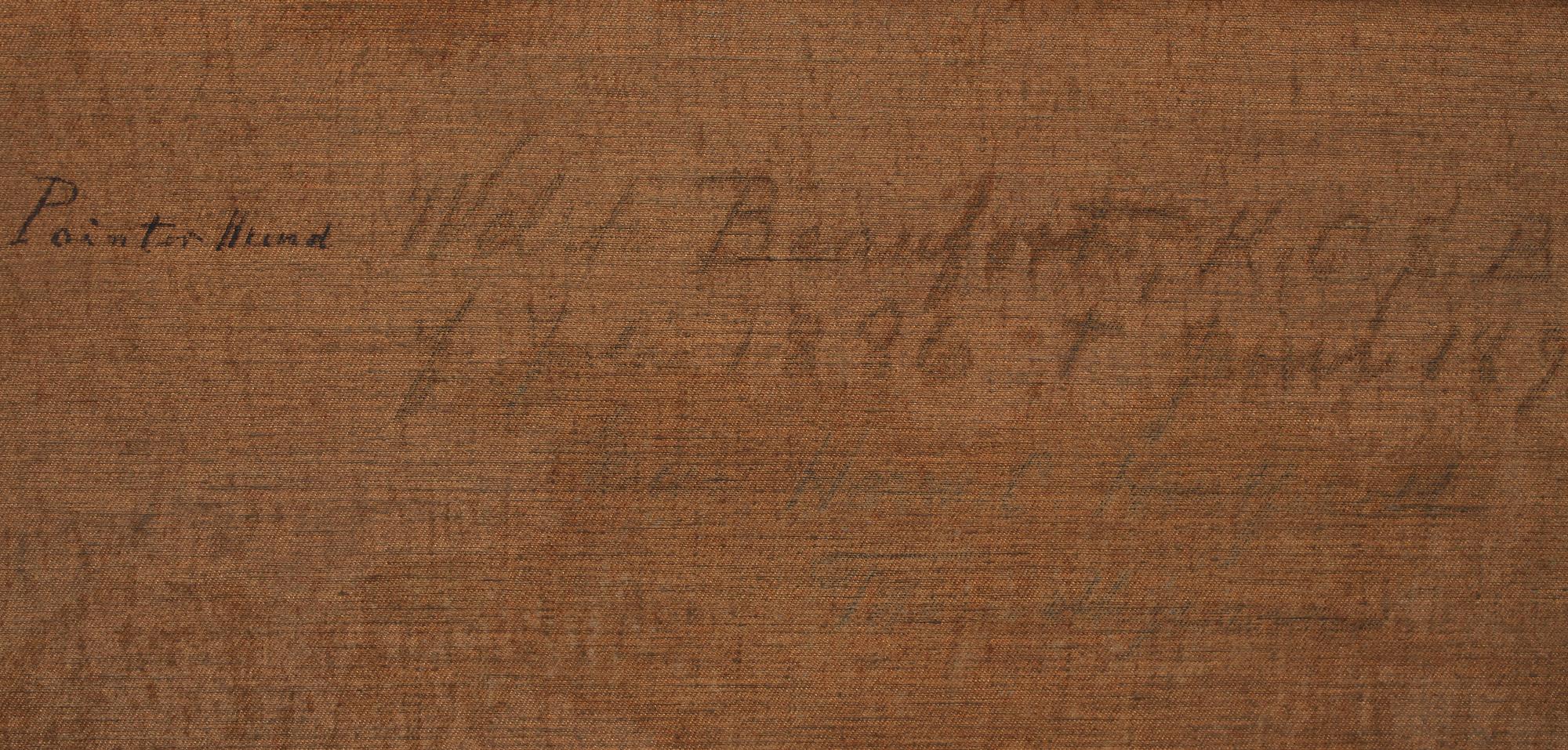 BENEDICT HYLAND, olja på duk, signerad. 1800-tal.