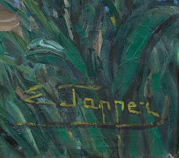EINO TANNER, a signed oil on canvas.