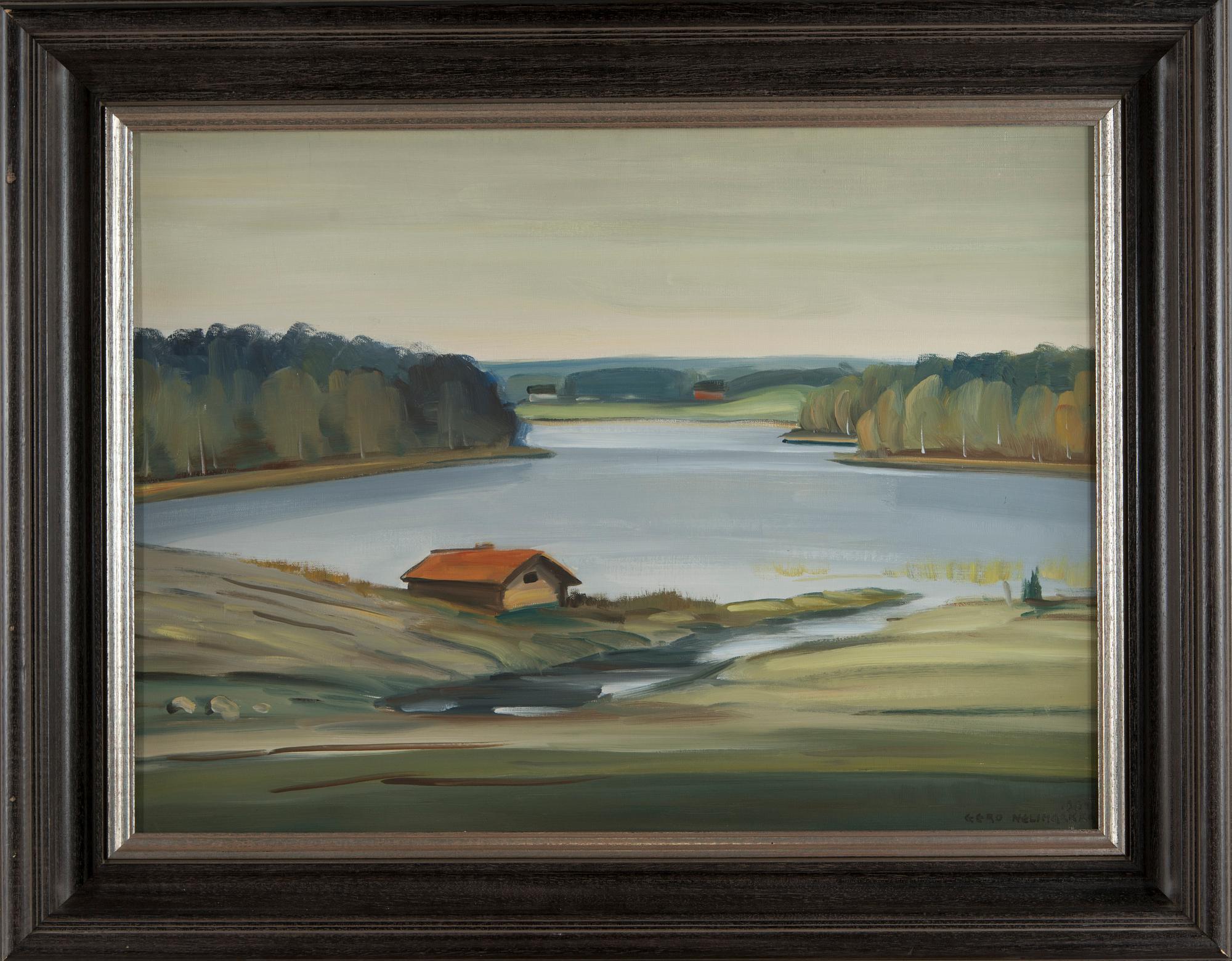 Eero Nelimarkka, Lake landscape.