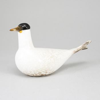 OIVA TOIKKA, a glass bird, Arctic Tern, 2000, signed O. Toikka Nuutajärvi.