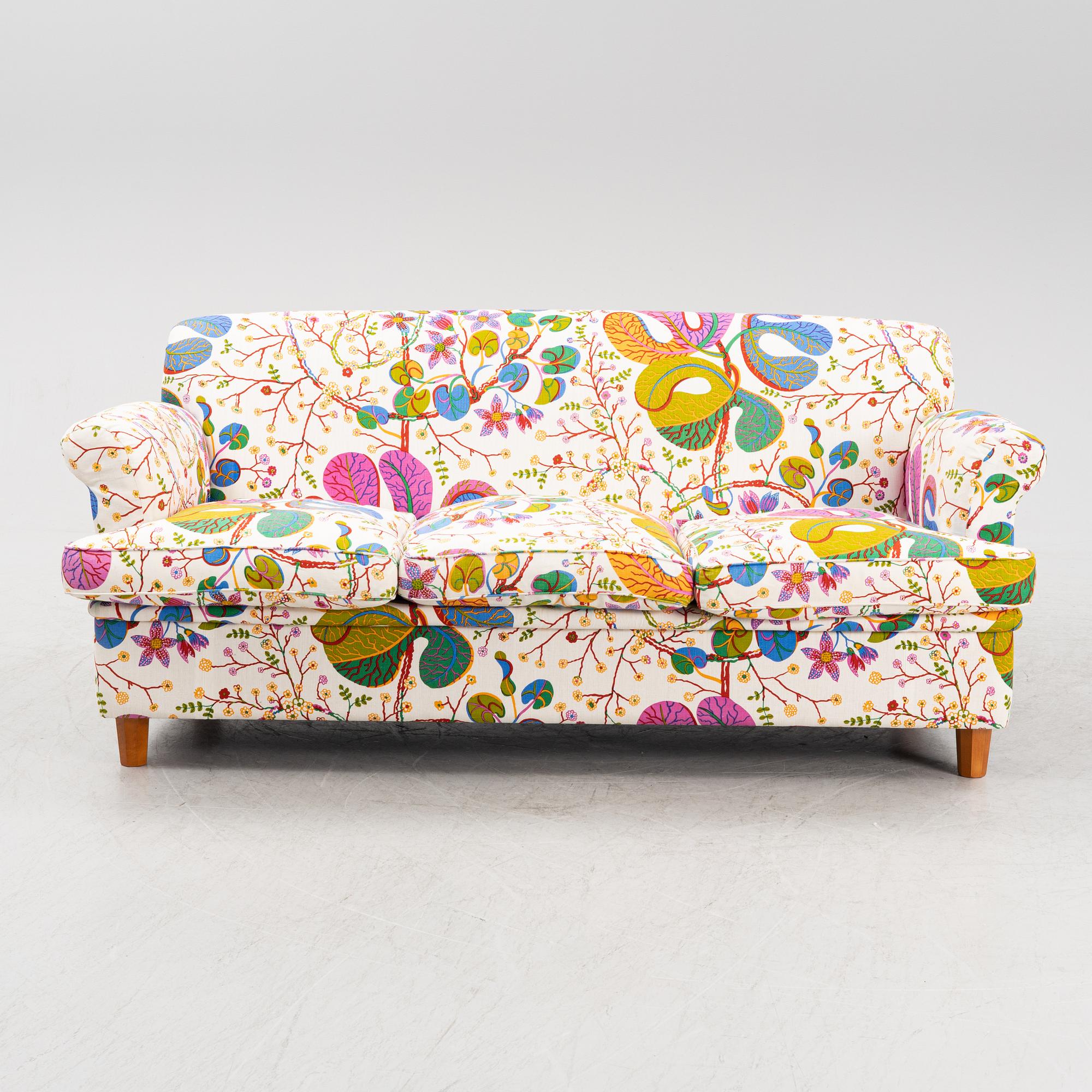 Josef Frank, soffa, modell 678, Firma Svenskt Tenn.