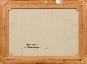 EDGAR FREYBERG, olja på duk, signerad.