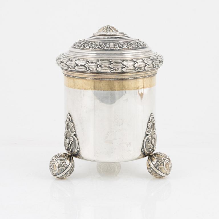 A Swedish Silver Tankard, mark of CG Hallberg, Stockholm 1952.