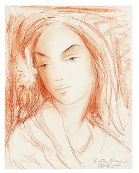 243. Victor Manuel, Womans portrait.