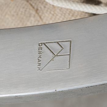 Poul Kjaerholm, "PK 22", fåtöljer, ett par, edition E Kold Christensen, Danmark.