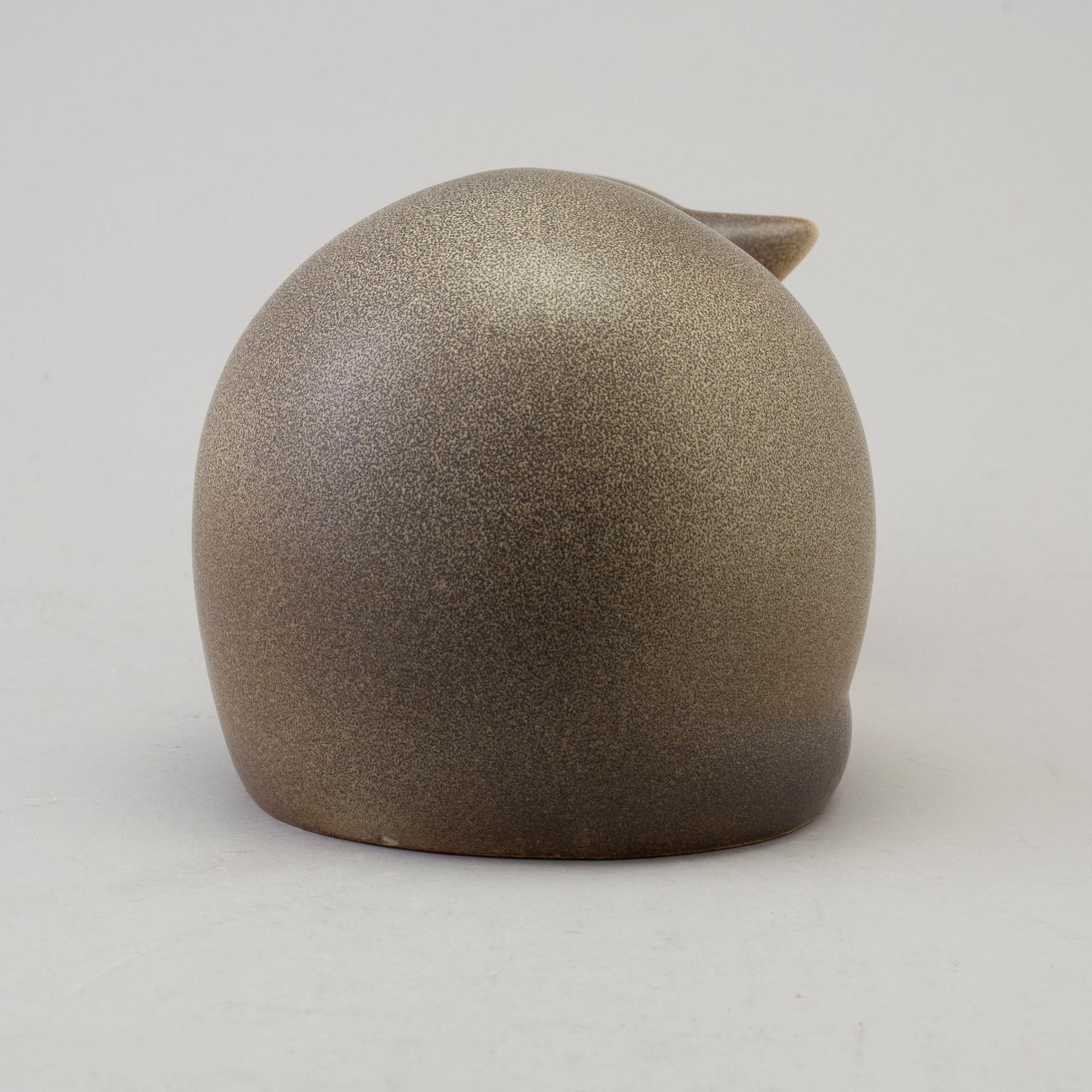 LISA LARSON, figurin, stengods, "Moses", K-Studion, Gustavsberg.