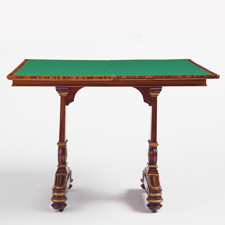 Spelbord, av Thomas & George Seddon (firma verksam i London 1753/1815-70), William IV.