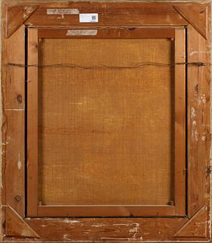 ANDERS HOL, olja på duk, signerad.