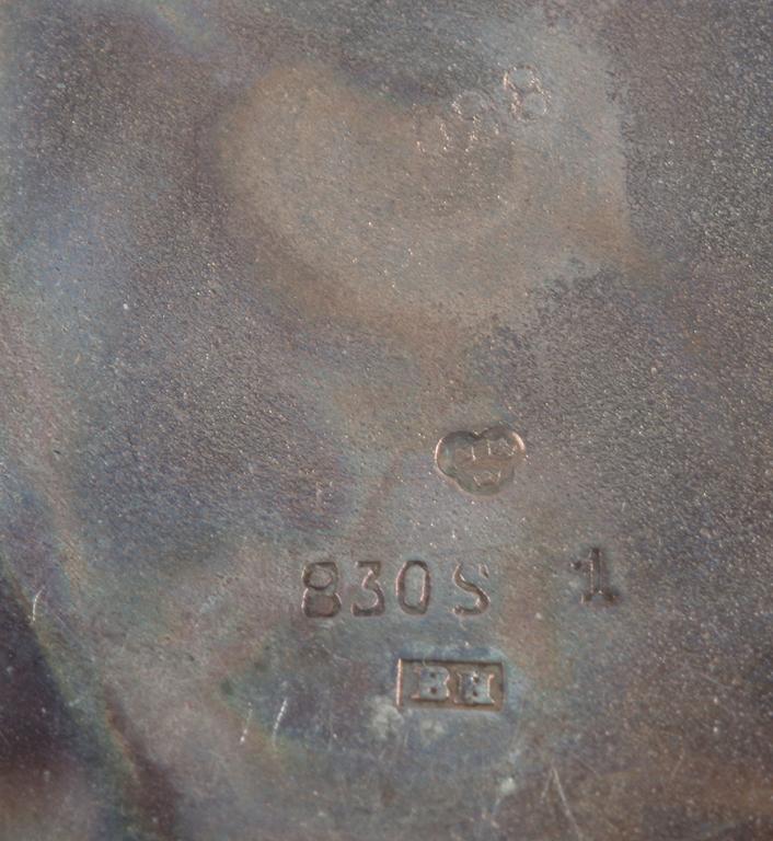 BÄGARE, silver, 4 st.