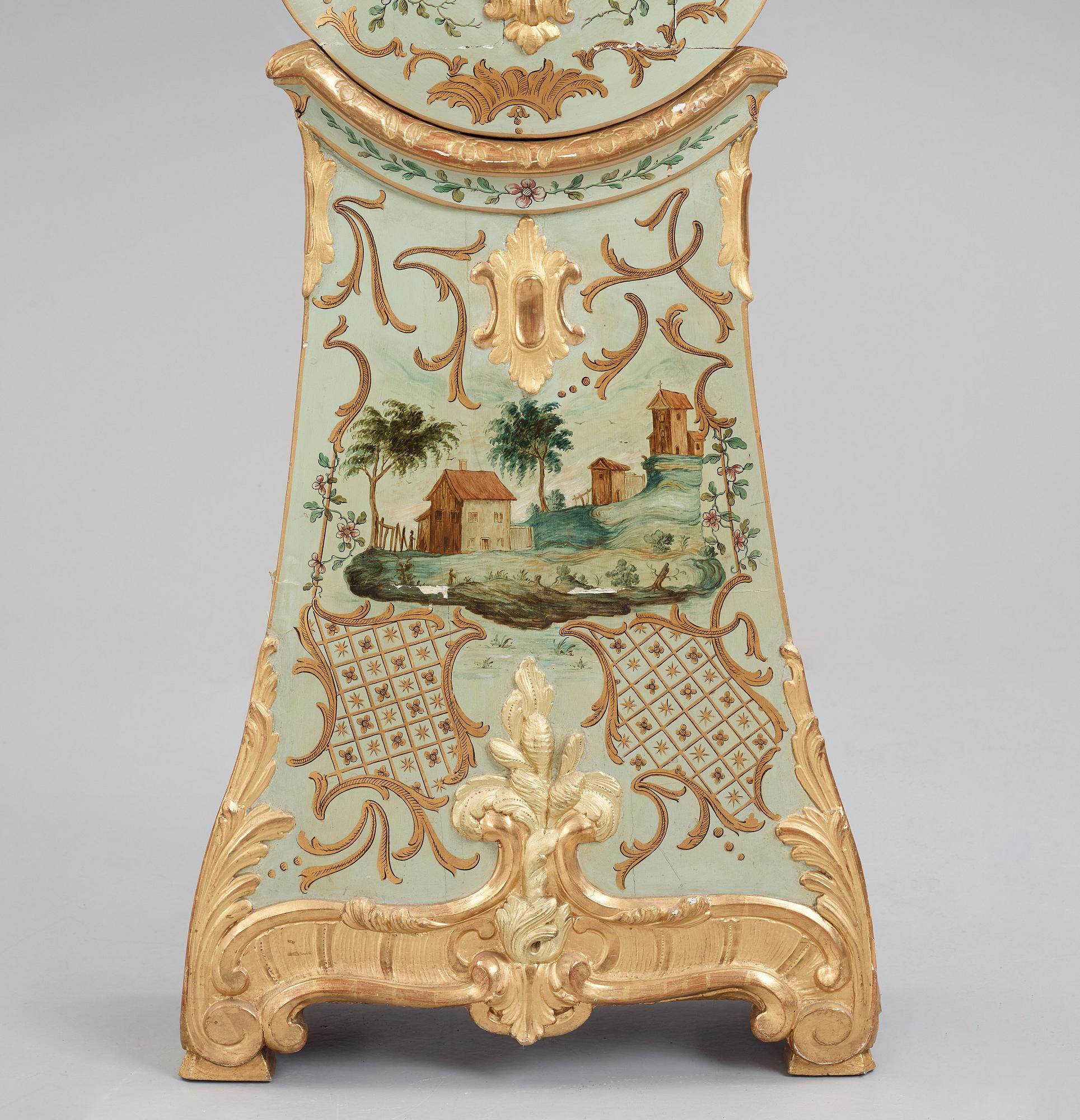 GOLVUR, stockholmsarbete, 1700-talets andra hälft, rokoko.