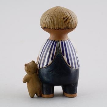 FIGUR, stengods, "Malin", Lisa Larson, Gustavsberg.