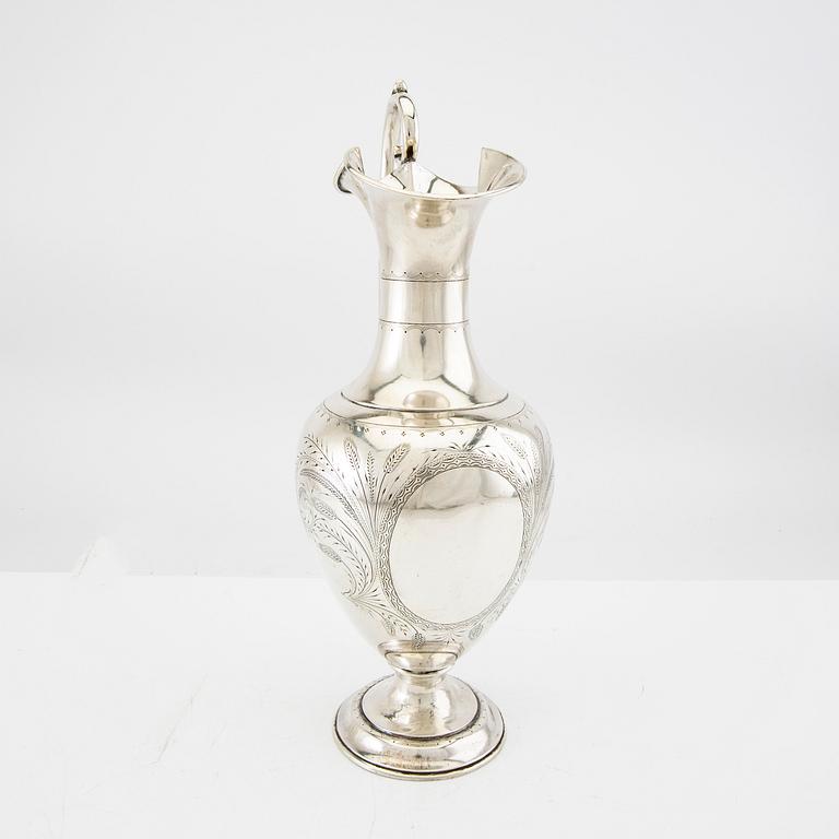 Vinkanna, silver Prahl Danmark 1881.