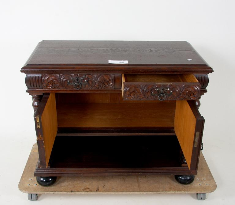 MATSALSMÖBLEMANG, 12+1 delar, barockstil.