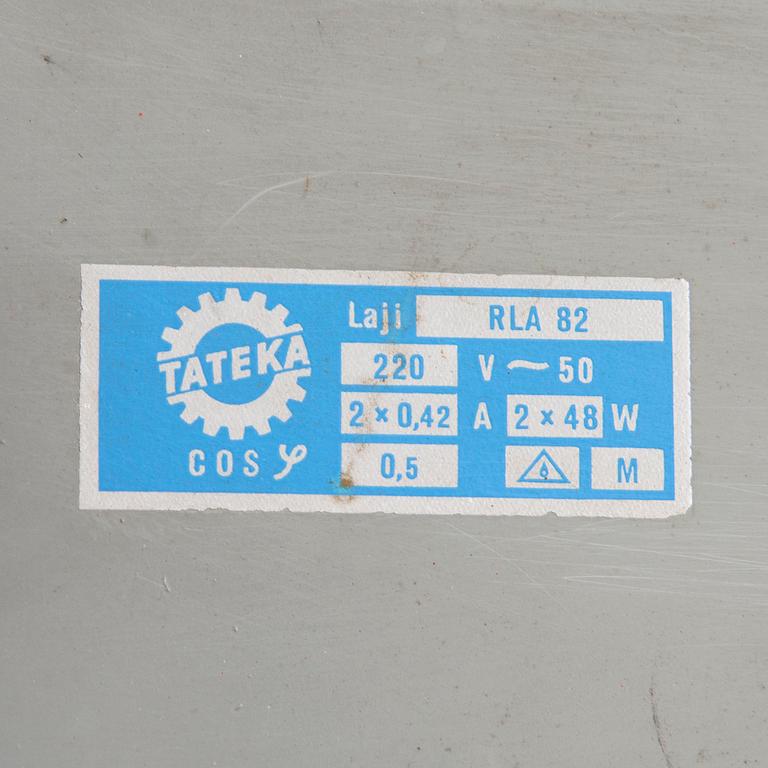 TEOLLISUUSVALAISIN / KATTOVALAISIN, Tateka, Tampereen Teräskaluste, 1950/60-luku.