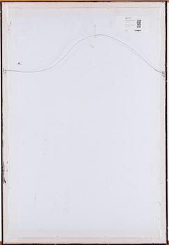 TEXTILTAVLA / BATIKTRYCK, Java, 1900-talet.