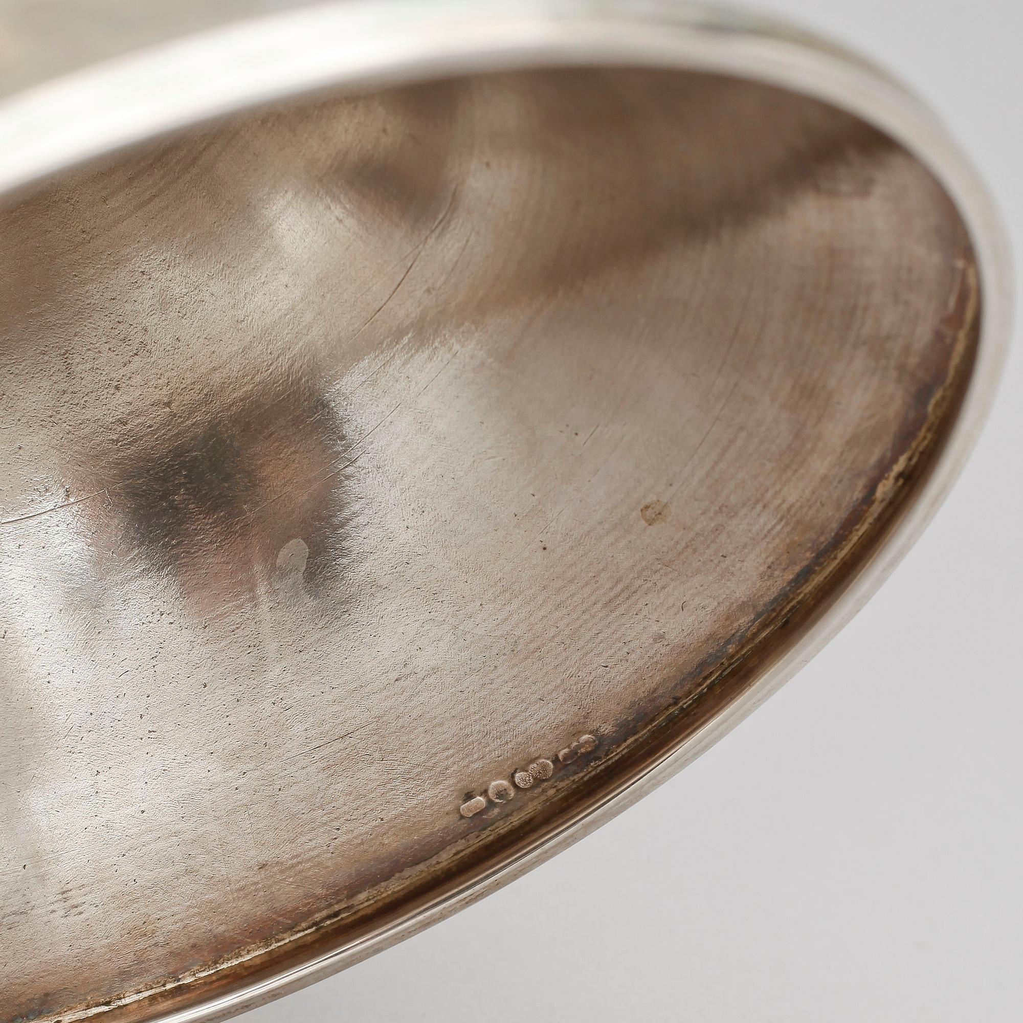 POKAL, silver, GAB, Stockholm, 1920 total vikt ca 391g.