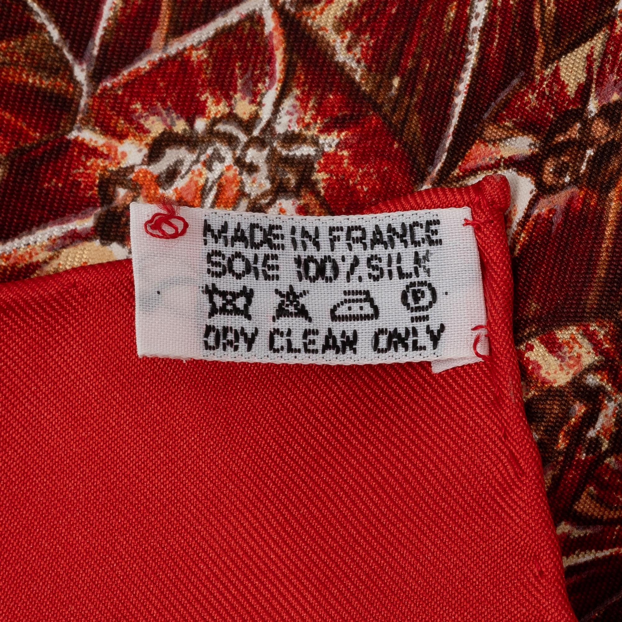 Hermès, scarf, "Jardin Créole".