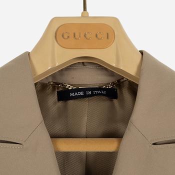 Gucci, a khaki cotton jacket, 2001, Italian size 38.