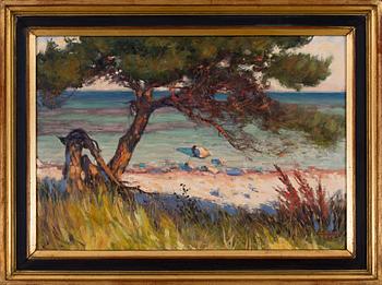 LOUIS SPARRE, PINE BY THE SHORE.