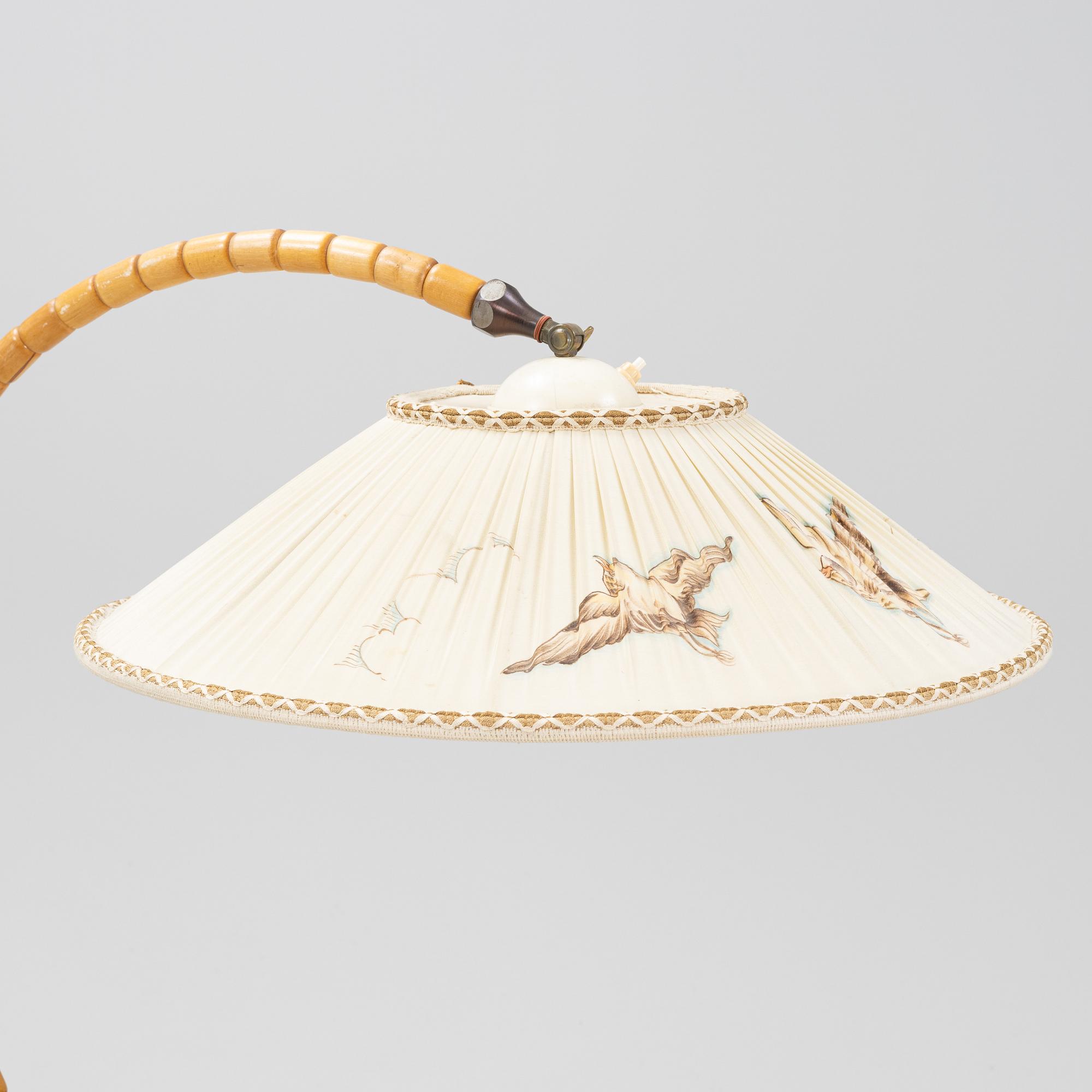 Golvlampa, Art Deco 1940-tal.