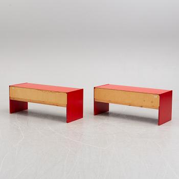 HALLBYRÅER, ett par, Swed-Form, 1970-tal.