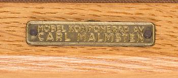 CARL MALMSTEN, stolar 6 st "Calmare Nyckel" Åfors möbelfabrik 1900-talets andra hälft.