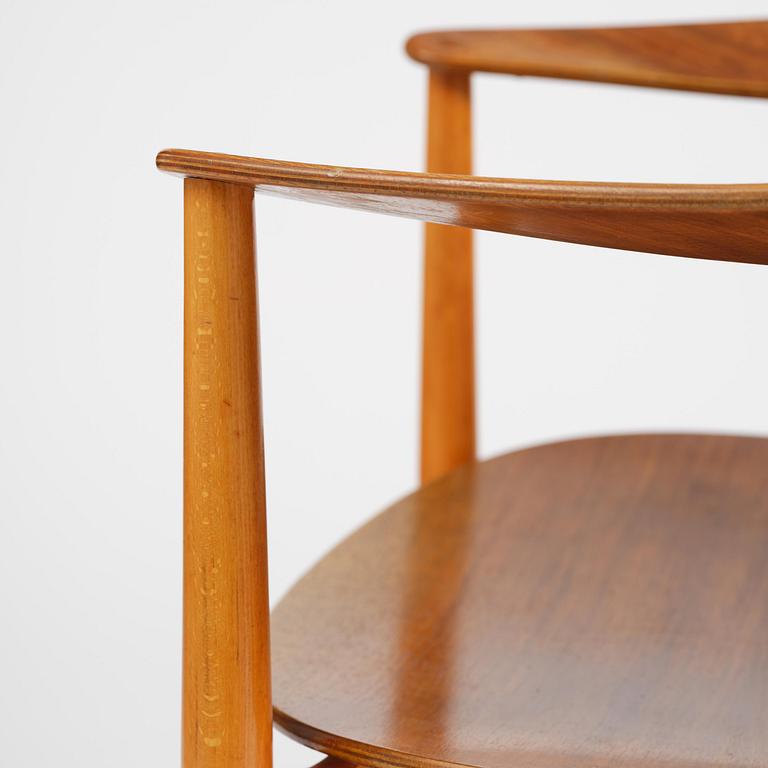 Ejner Larsen & Aksel Bender Madsen, a "Metropolitan" chair, Fritz Hansen, Denmark, 1950s.