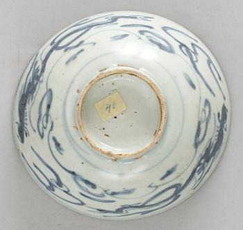 SKÅL, porslin. Ming dynastin.