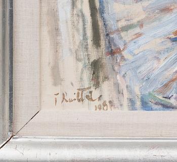 TAPANI RAITTILA, olja på pannå, signerad och daterad 1983.