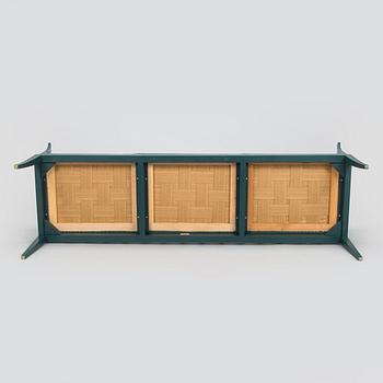 Eliel Saarinen, a “Blue Suite” sofa, Adelta, Finland. Model designed 1929 for Saarinen House, Cranbrook.