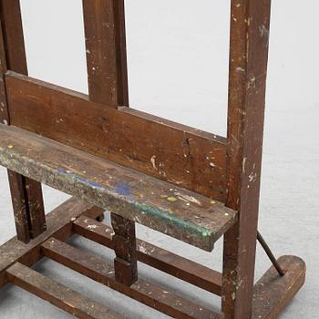 An early 20th century easel, AB Wilh. Becker Stockholm.