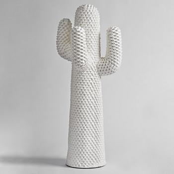Guido Drocco & Franco Mello, a "Cactus" (Biancocactus) coat hanger/sculpture, ed. 96/250, Gufram, Italy, post 2018.