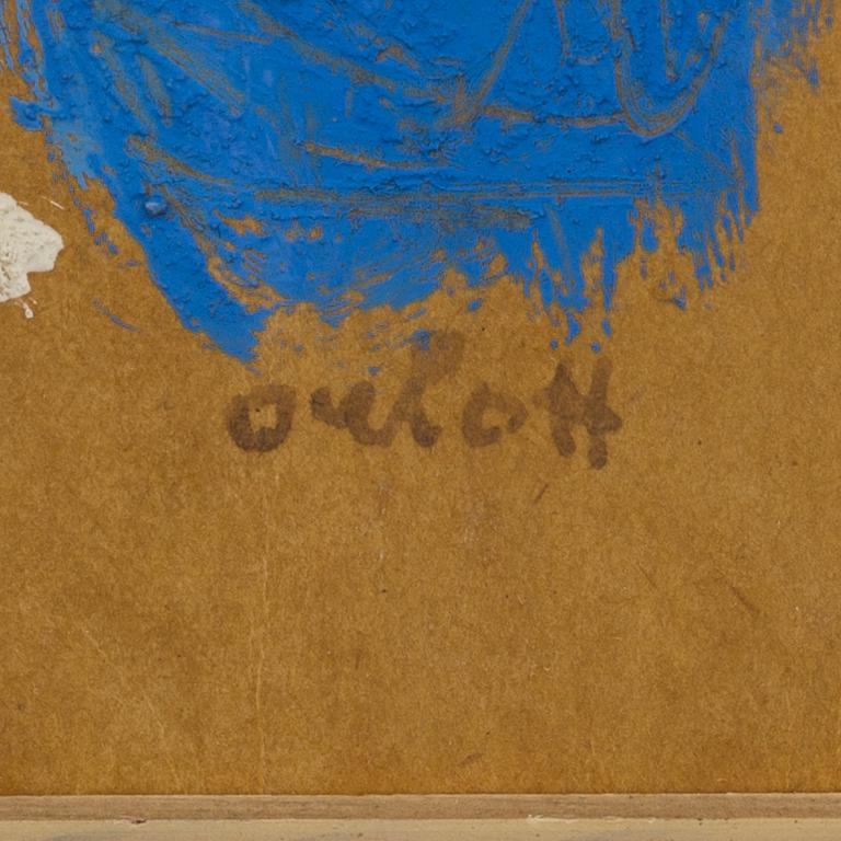 ALEXANDER ORLOFF, mixed media signed.