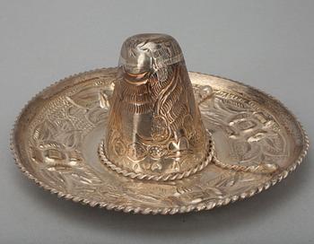 MINIATYR, silver 925, Mexiko. 1900-talets andra hälft.