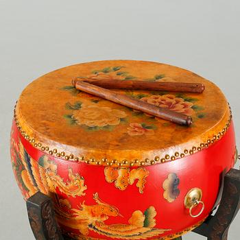 A drum, south east asia, 20th Century.