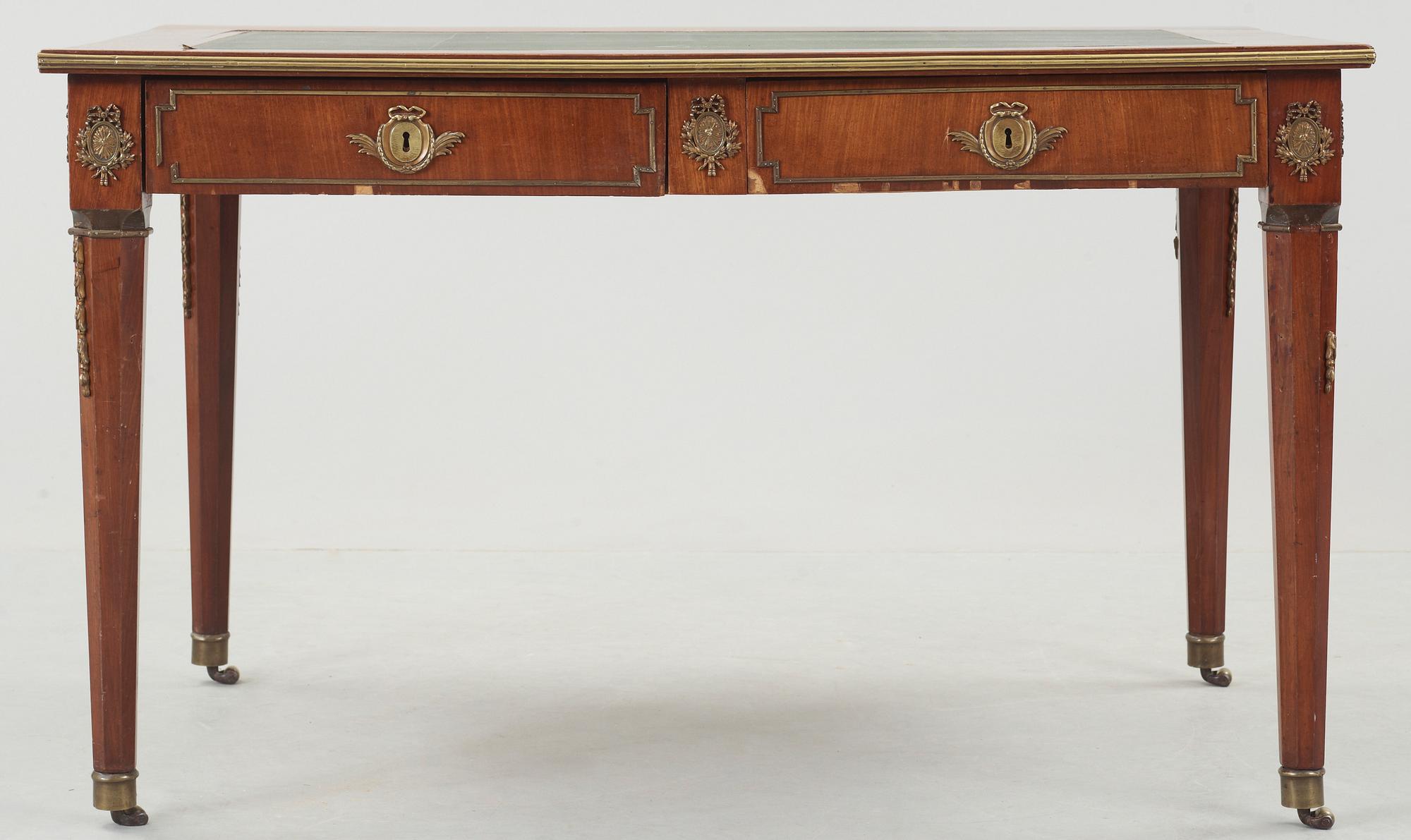 SKRIVBORD, möjligen Ryssland, omkring sekelskiftet 1900.