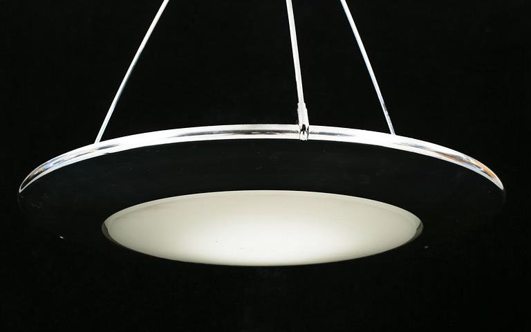 TAKLAMPA, "Mira S", Arteluce, Flos. 1900-talets andra hälft/2000-tal, höjd ca 58 cm.