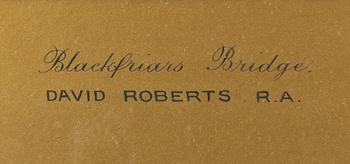 David Roberts, "Blackfriars Bridge".
