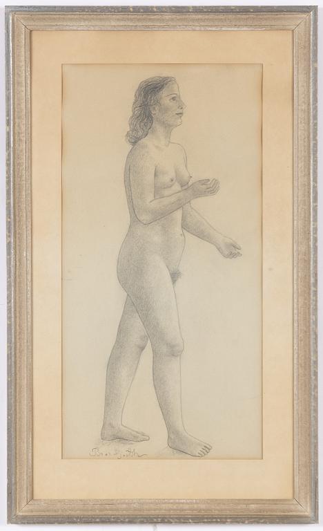 Bror Hjorth, Model drawing.