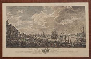 Claude Joseph Vernet · CLAUDE JOSEPH VERNET, efter, gravyr. Troligen 1800-talets slut.