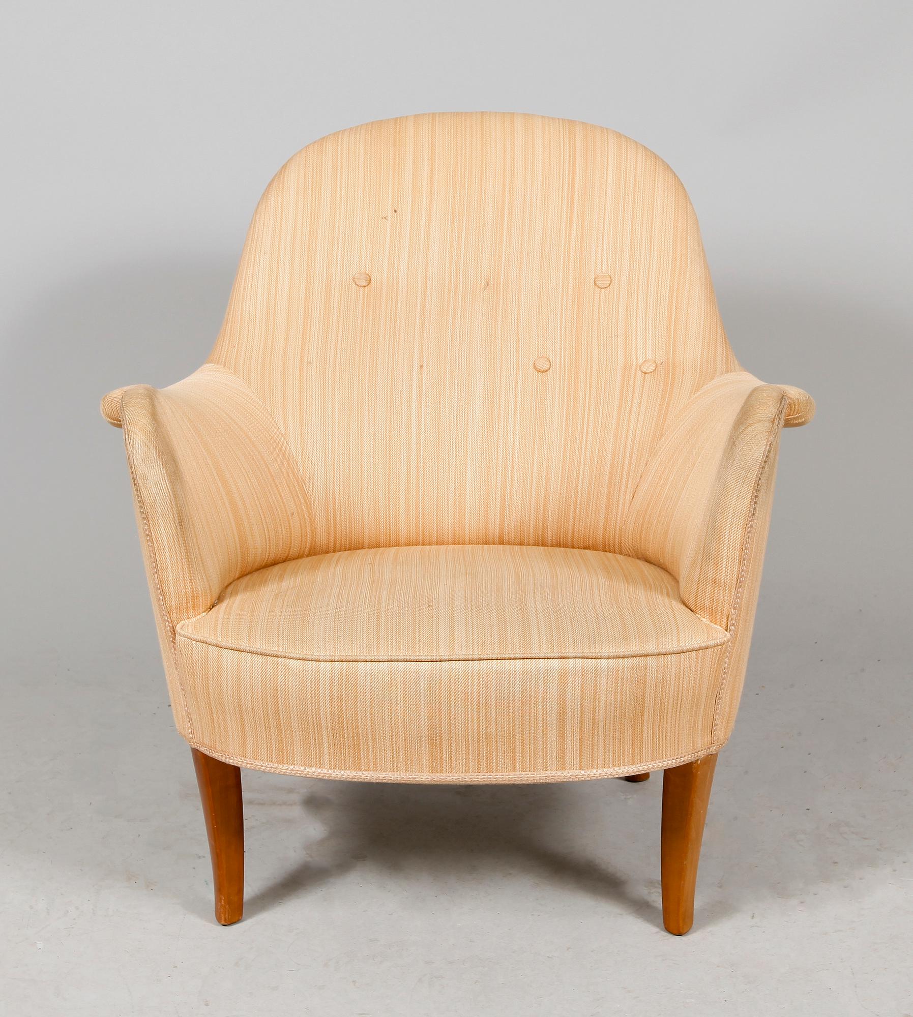 FÅTÖLJ, Carl Malmsten, 1900-talets andra hälft.