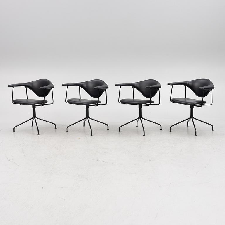 GamFratesi, four 'Masculo' chairs, Gubi, Danmark.