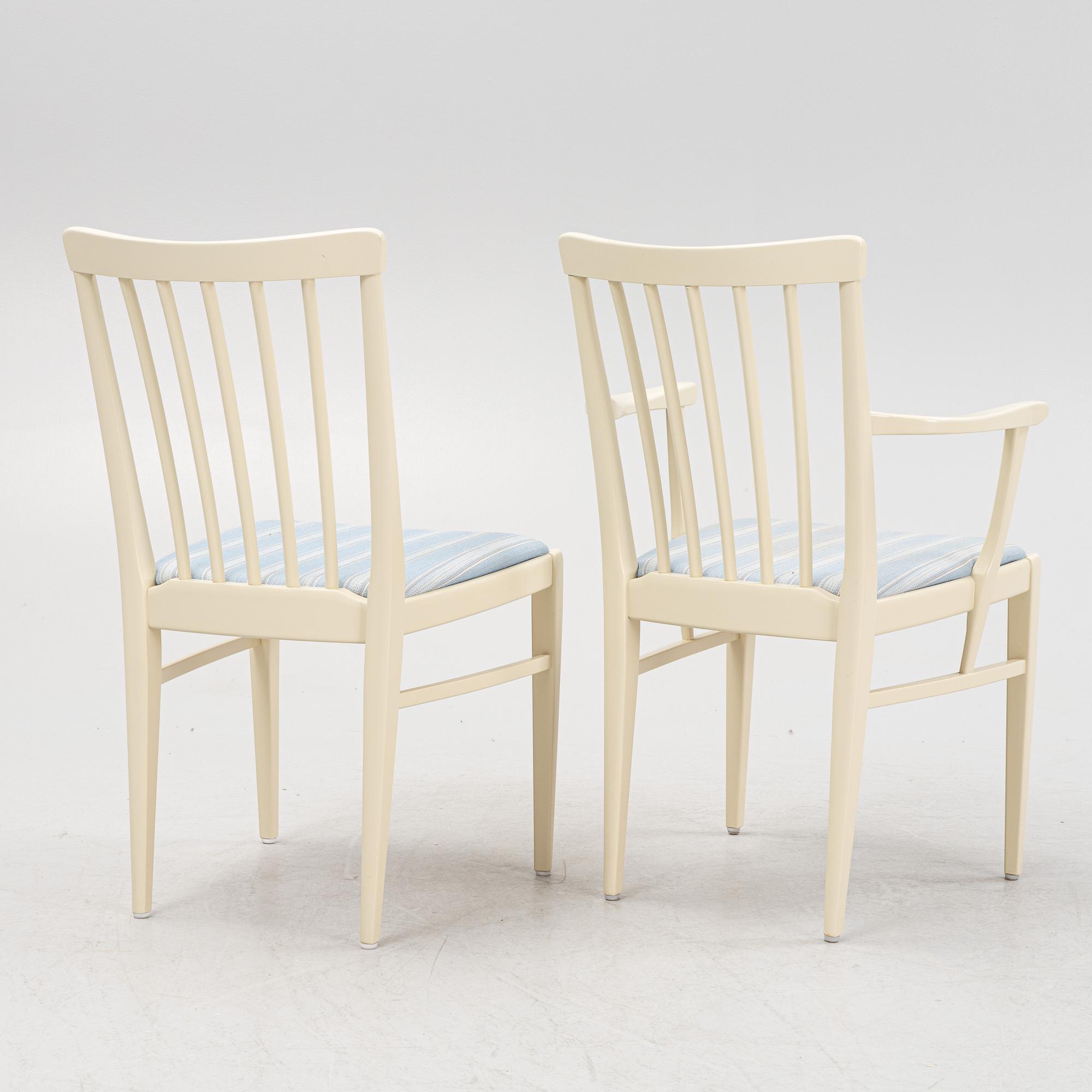 Carl Malmsten, matgrupp, 7 delar, "Herrgården", Bodafors, 1900-talets andra hälft.