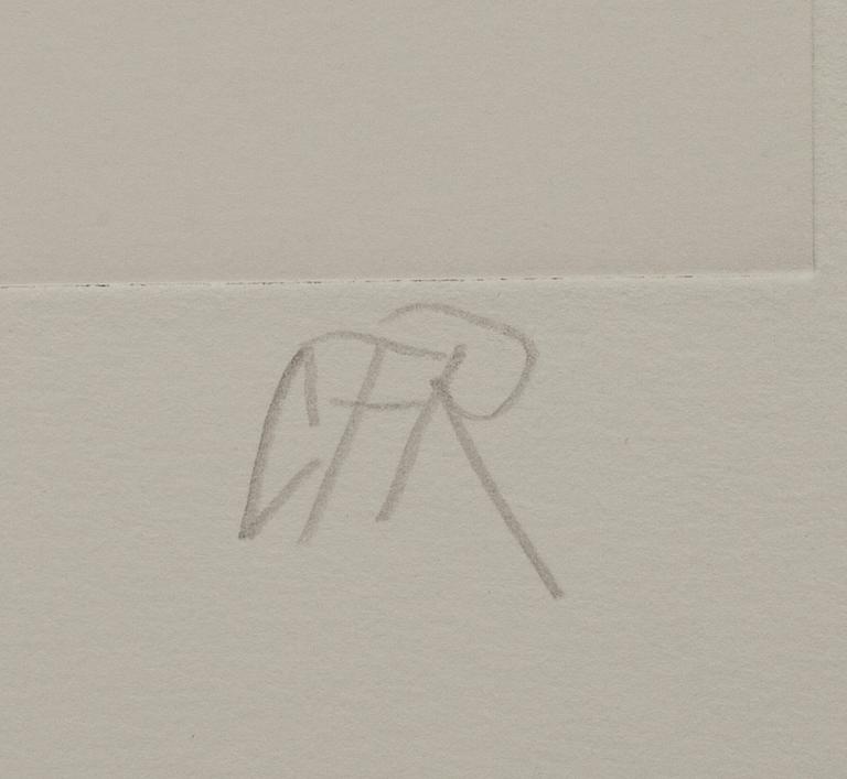 CARL FREDRIK REUTERSWÄRD, etsning. E.A och monogramsignerad.