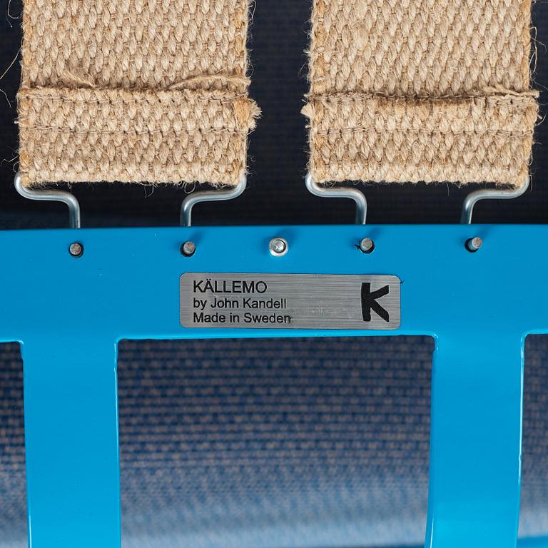 JOHN KANDELL, a pair of easy chairs for Källemo, Sweden 2005.