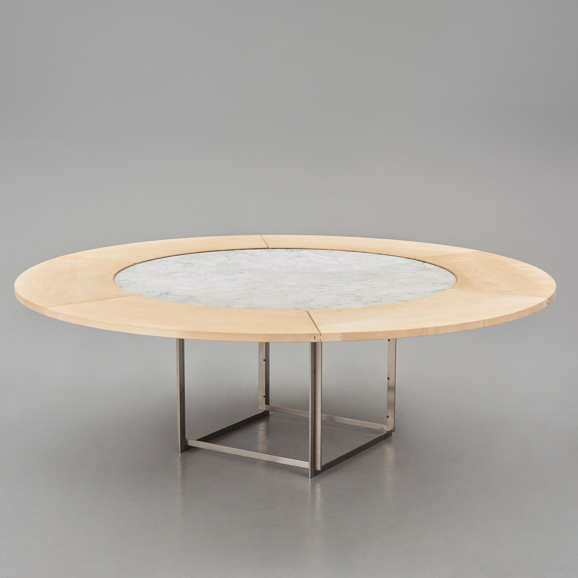 Poul Kjaerholm, matbord, "PK-54", Fritz Hansen, Danmark, 2011.