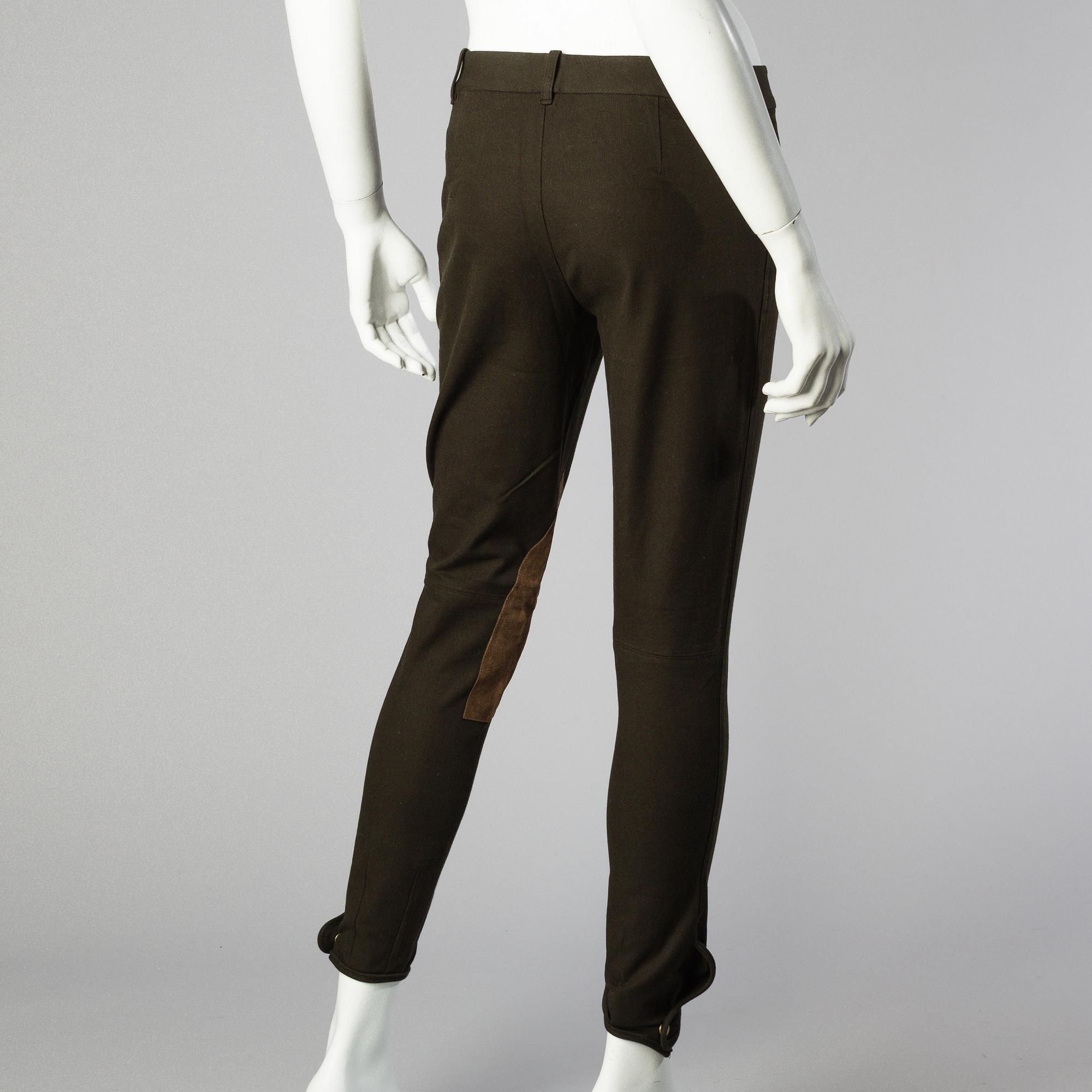 Three pair of trosers by Ralph Lauren.