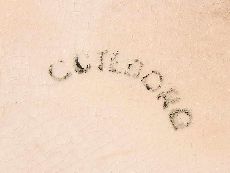 UPPLÄGGNINGSFAT, 3 st, porslin, bla Rörstrand och Göteborg, 1900-tal.